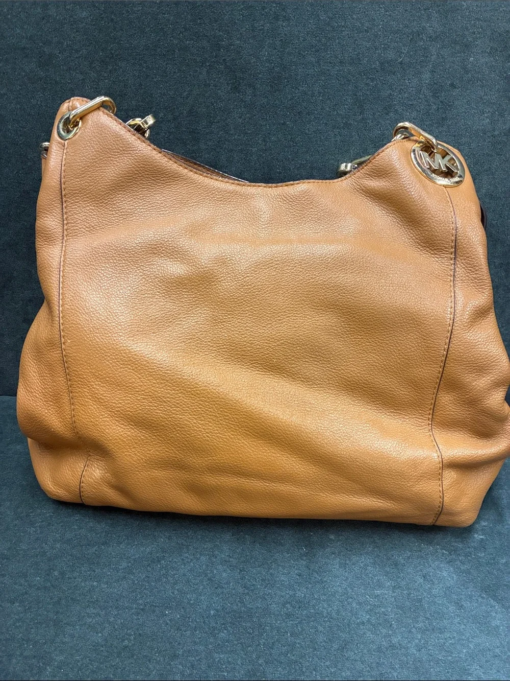 Michael Kors Caramel Leather Shoulder Bag